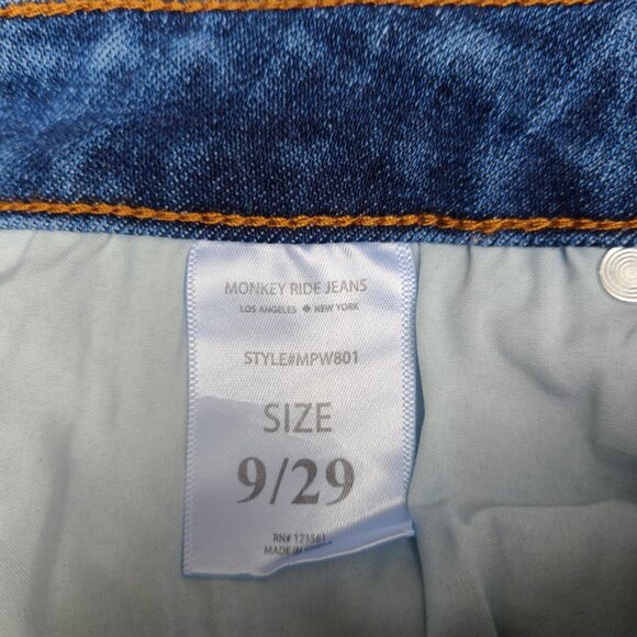 Monkey Ride Jeans Original Vintage size 9/29 - Picture 7 of 10